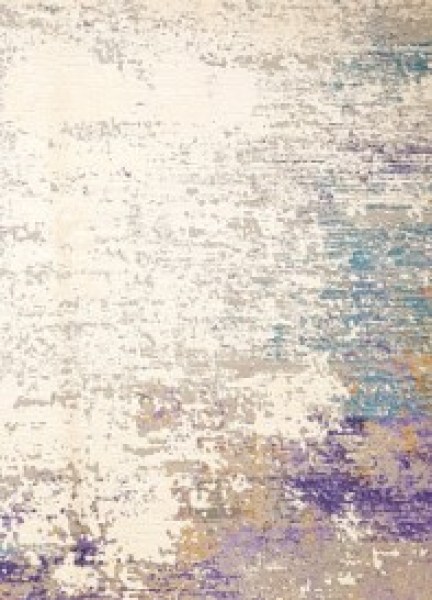 Koberec moderní šedo-fialový 200x300cm