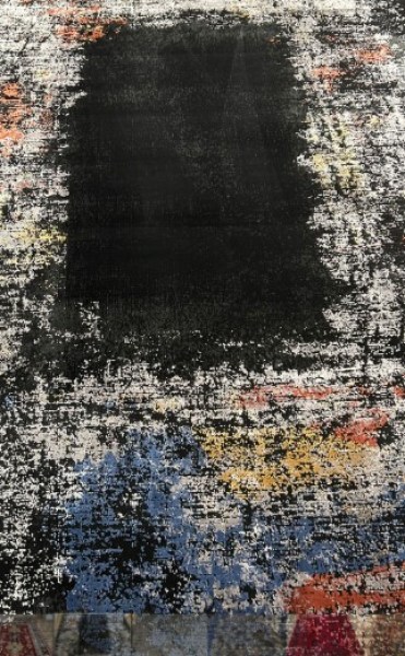 Koberec černý moderní 200x300cm
